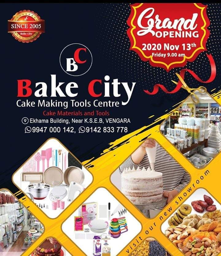 Bake City cake making tools cenre